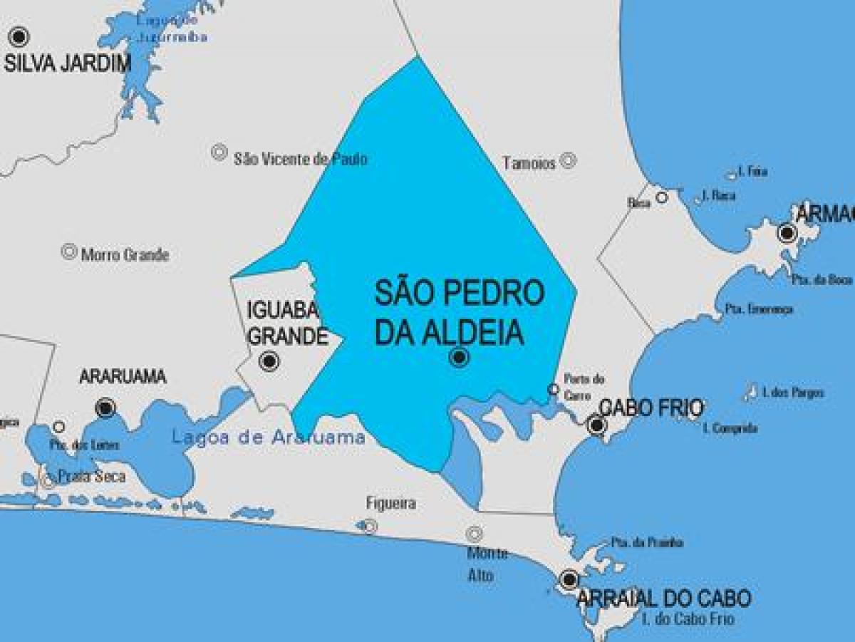 지도의 산 페드로 다 Aldeia municipality