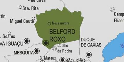 지도의 벨포드 로소 municipality