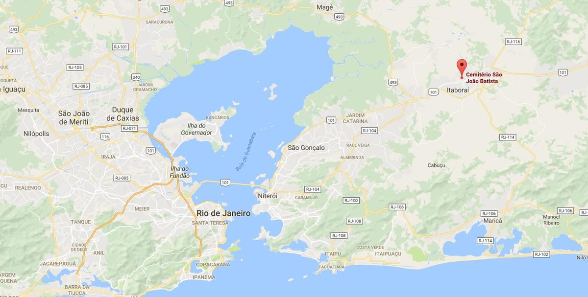 지도의 묘지 상 주앙 바티스타