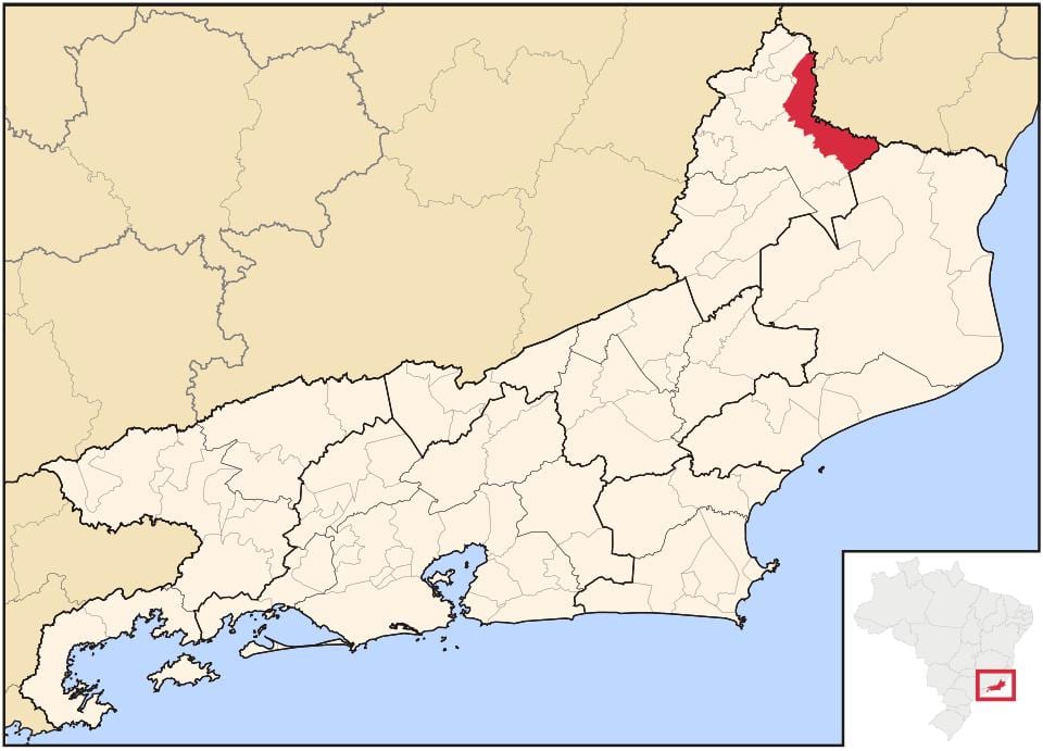 지도 봄 제수스 도 이타바포아나
