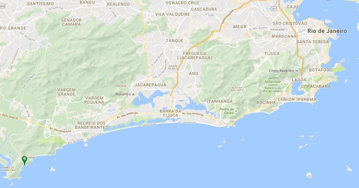 지도 해변의 지옥
