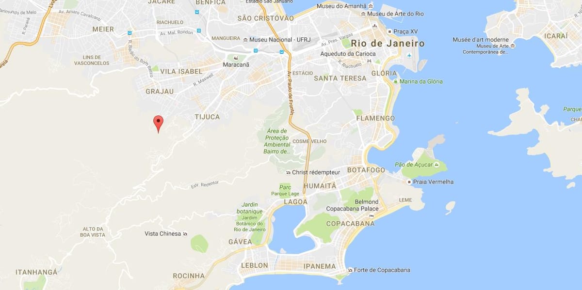 지도의 빈민가 Morro do Borel