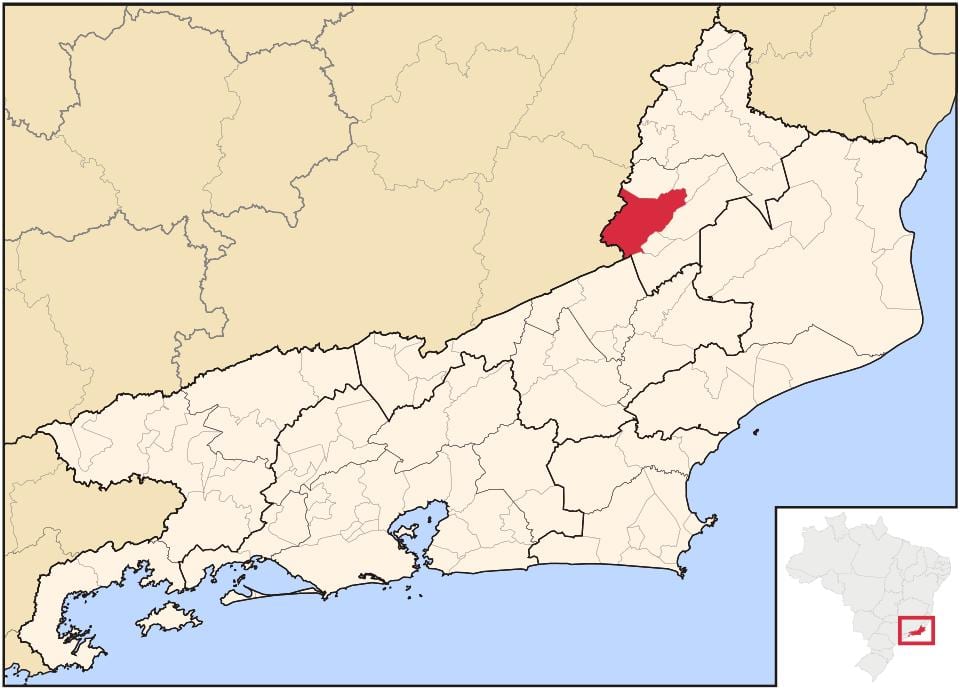 지도에는 산토 안토니오 드 파두아