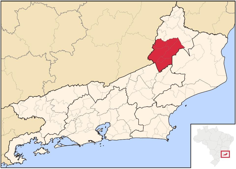 지도에는 산토 안토니오 드 파두아