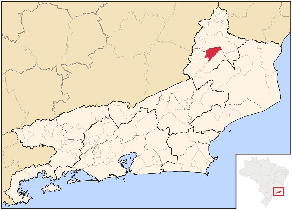 지도의 산 호세 데 Ubá