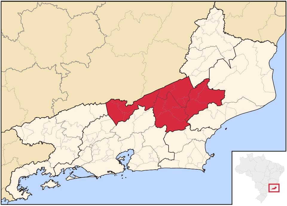 지도 호텔 리우데자네이루