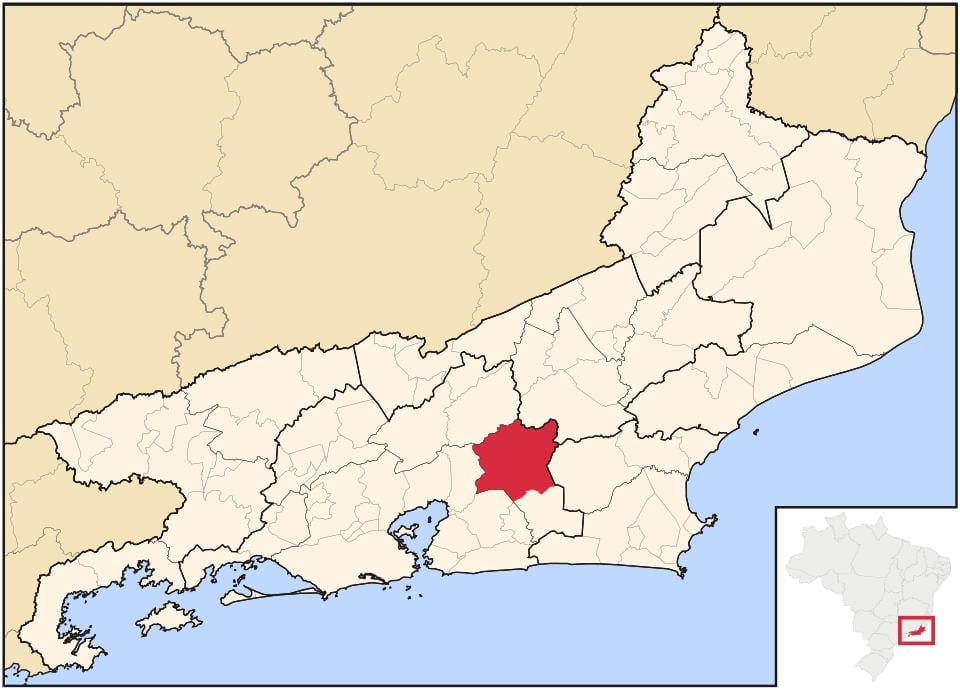 지도 카최이라스 데 마카쿠