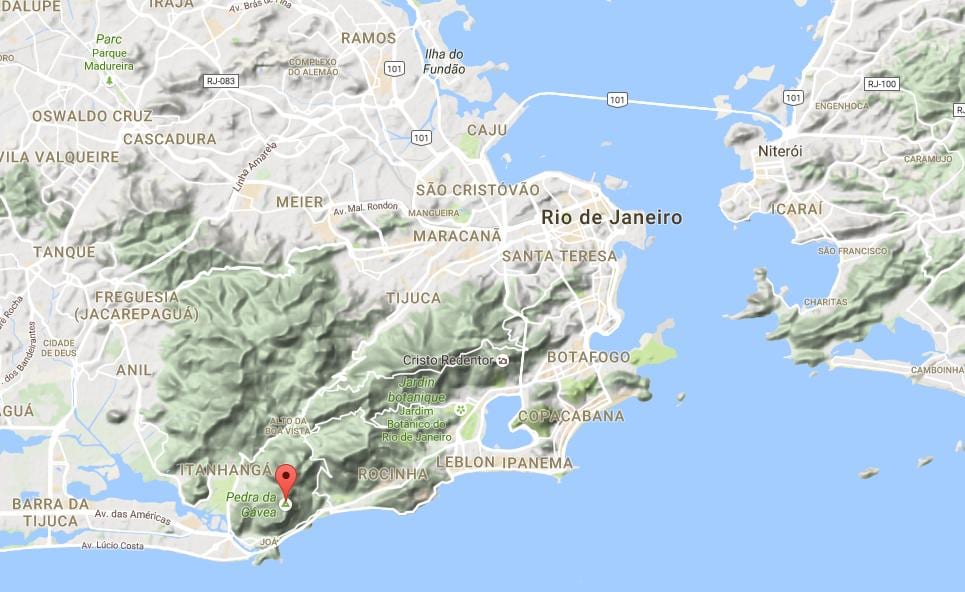 지도 페드라 다 가베아