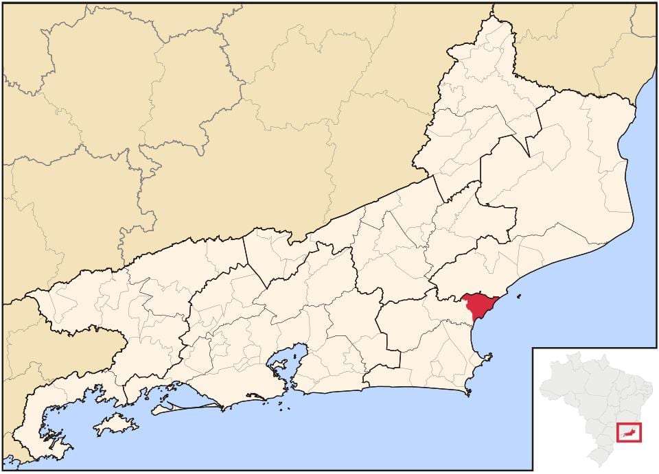 지도 리오데자네이루의 오