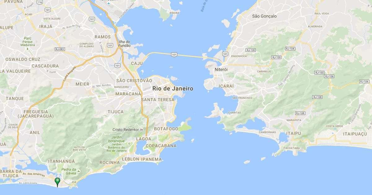 지도의 해변 Pepe