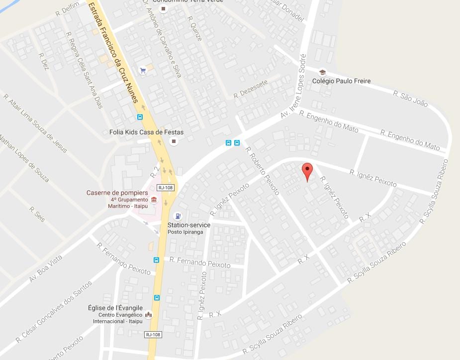 지도 Bairro Peixoto