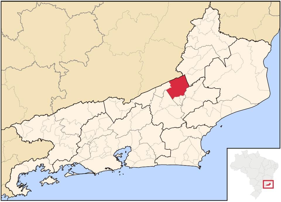 지도 Cantagalo