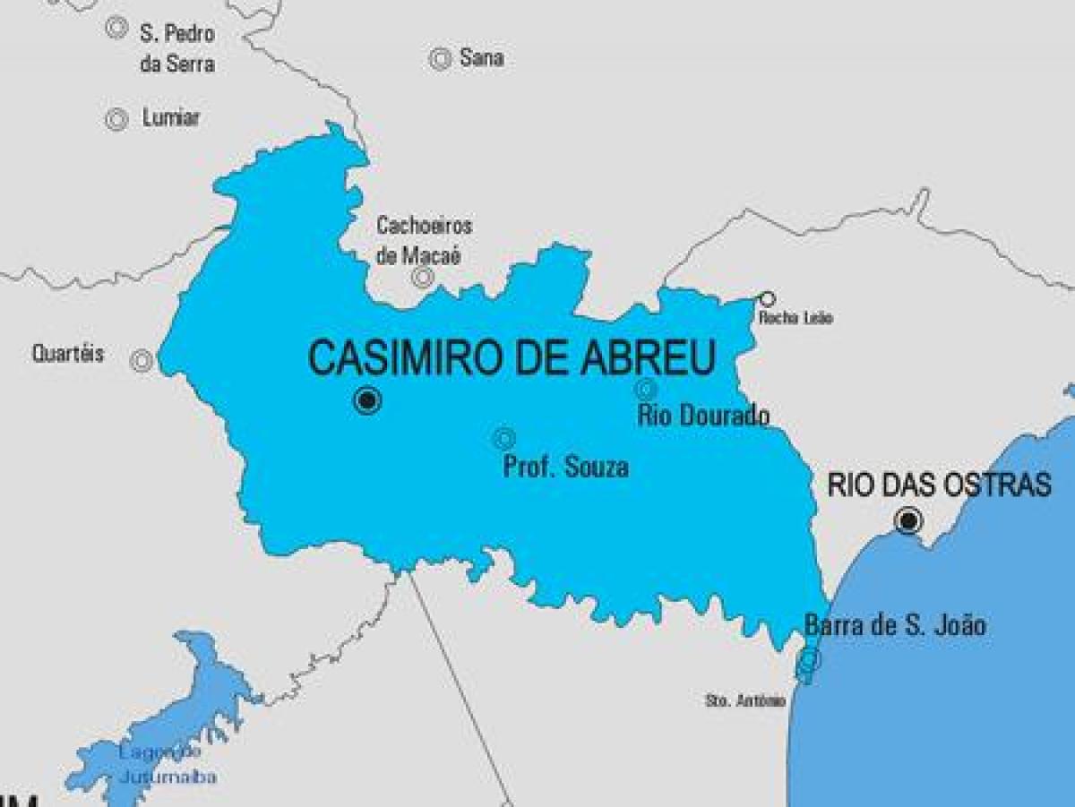 지도 Carmo municipality