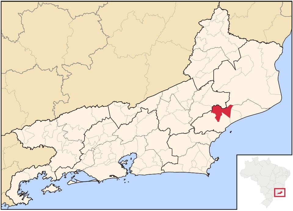 지도 Conceição de Macabu
