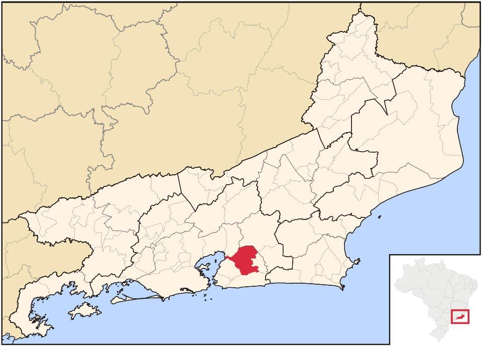 지도 Itaboraí