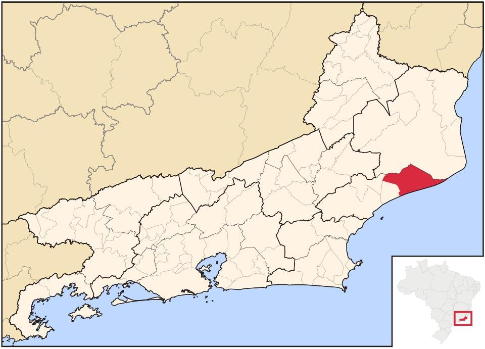 지도 Quissamã