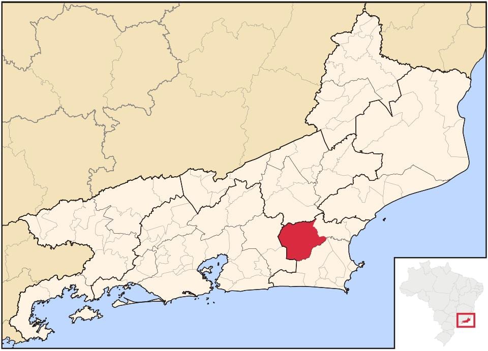 지도 Silva Jardim