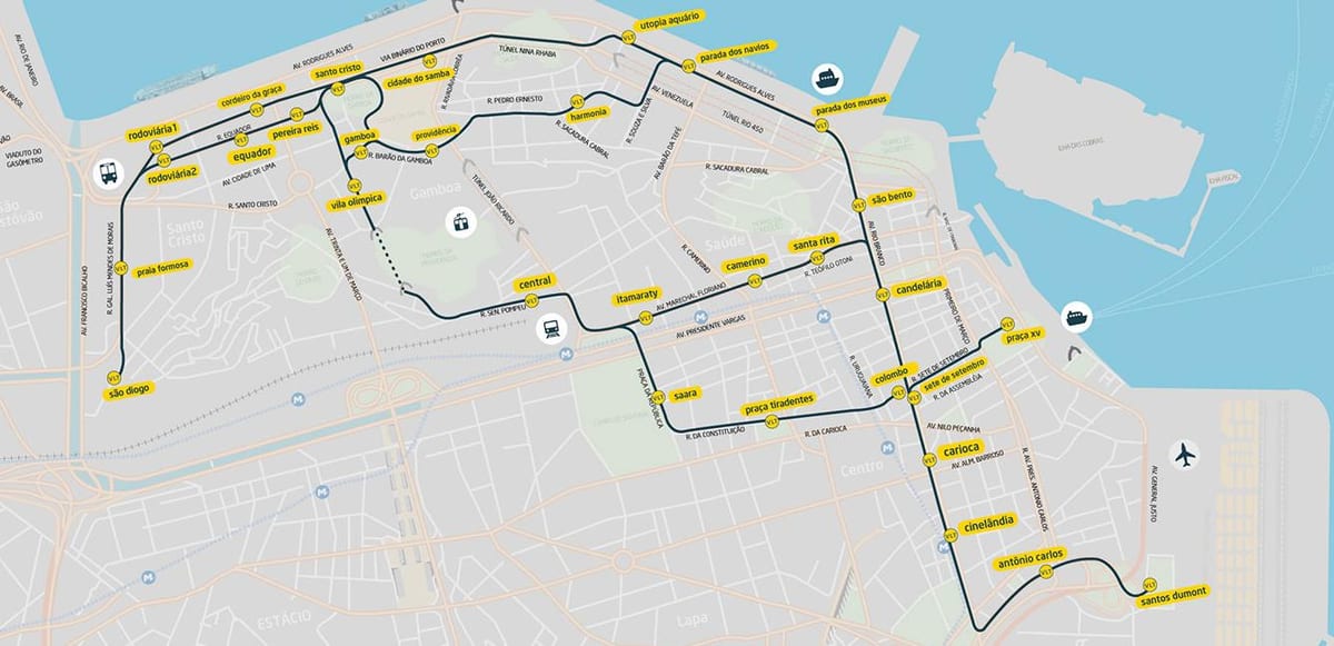 지도 VLT 리오데자네이루 리우데자네이루