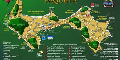 지도 Île de Paquetá