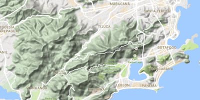 지도 구 Rio de Janeiro