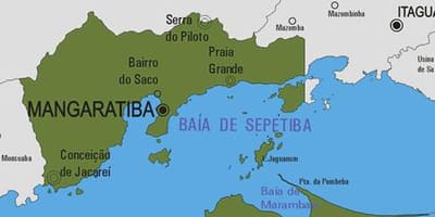 지도의 만가라티바 municipality