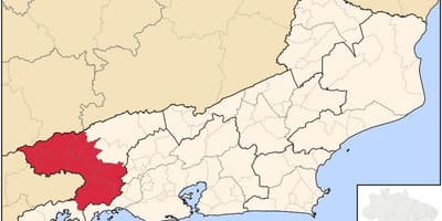 지도의 발레 파라 리우데자네이루