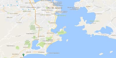 지도의 비디갈 해변
