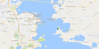지도의 비치 Eva
