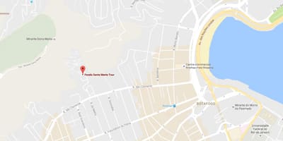 지도의 빈민가 산타 마르타
