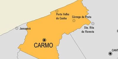 지도 Cardoso Moreira municipality