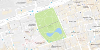 지도 Campo de Santana 원