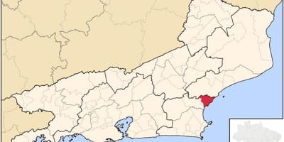 지도 리오데자네이루의 오
