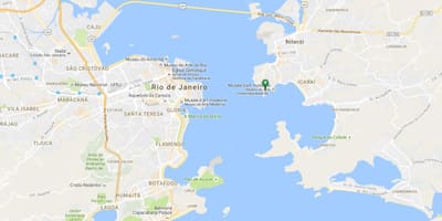 지도의 해변 Boa Viagem
