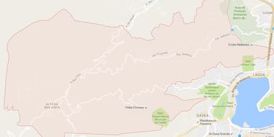 지도 Alto da Boa Vista