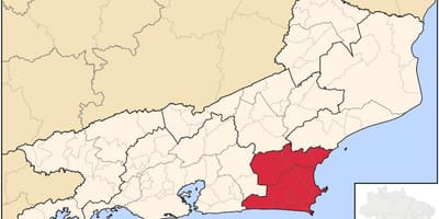 지도 Baixadas Litorâneas
