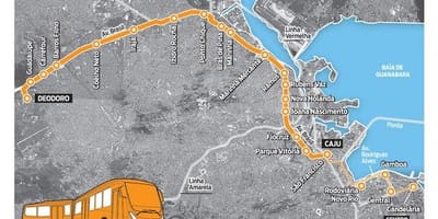 지도 BRT TransBrasil