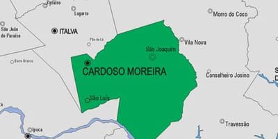 지도 Cantagalo municipality