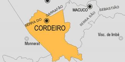 지도 Cordeiro municipality