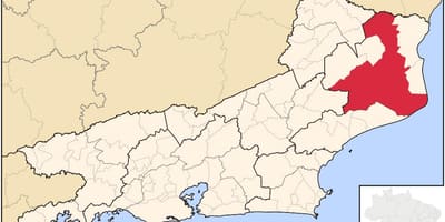 지도 dos Campos Goytacazes