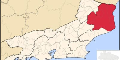지도 dos Campos Goytacazes