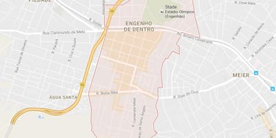 지도 Engenho de Dentro