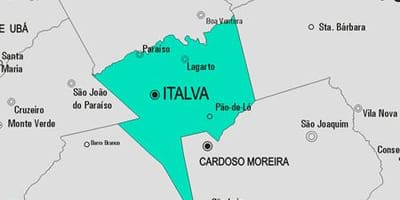 지도 Italva municipality