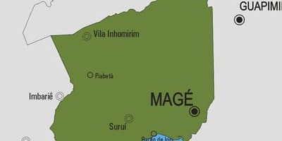 지도 Magé municipality