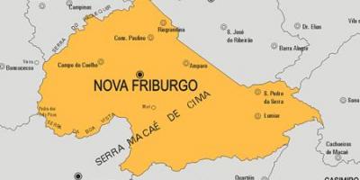 지도 Nova 프리부고 municipality