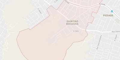 지도 Quintino Bocaiúva