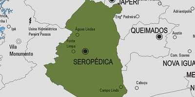 지도 Seropédica municipality