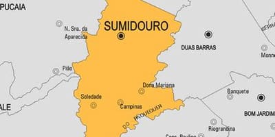 지도 Sumidouro municipality