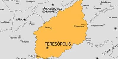 지도 Teresópolis municipality