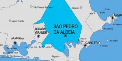 지도의 산 페드로 다 Aldeia municipality