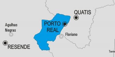 지도 포르투의 실제 시정촌